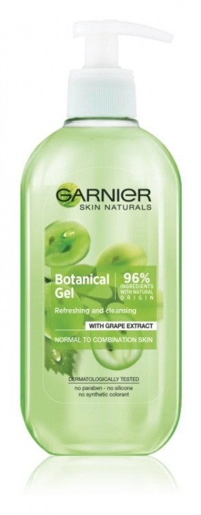 Garnier čist.gel Essential normální200ml Garnier čist.gel Essential normální200ml - Kosmetika Pro ženy Péče o obličej Pleťové vody a gely